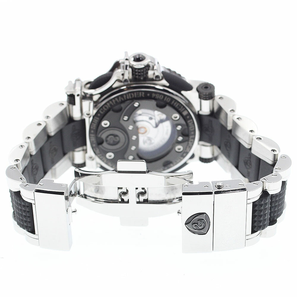 AQUANAUTIC KSP0202MSKLS02 King Subcommander Skull Mask Day-Date Automatic Men's Watch with Warranty