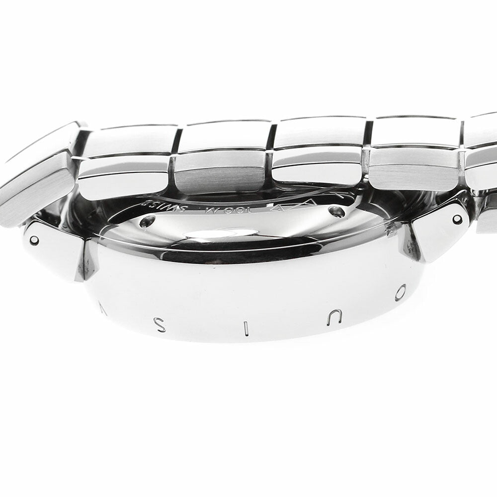 LOUIS VUITTON Q1151 Tambour GMT Reveil Alarm Automatic Men's Watch