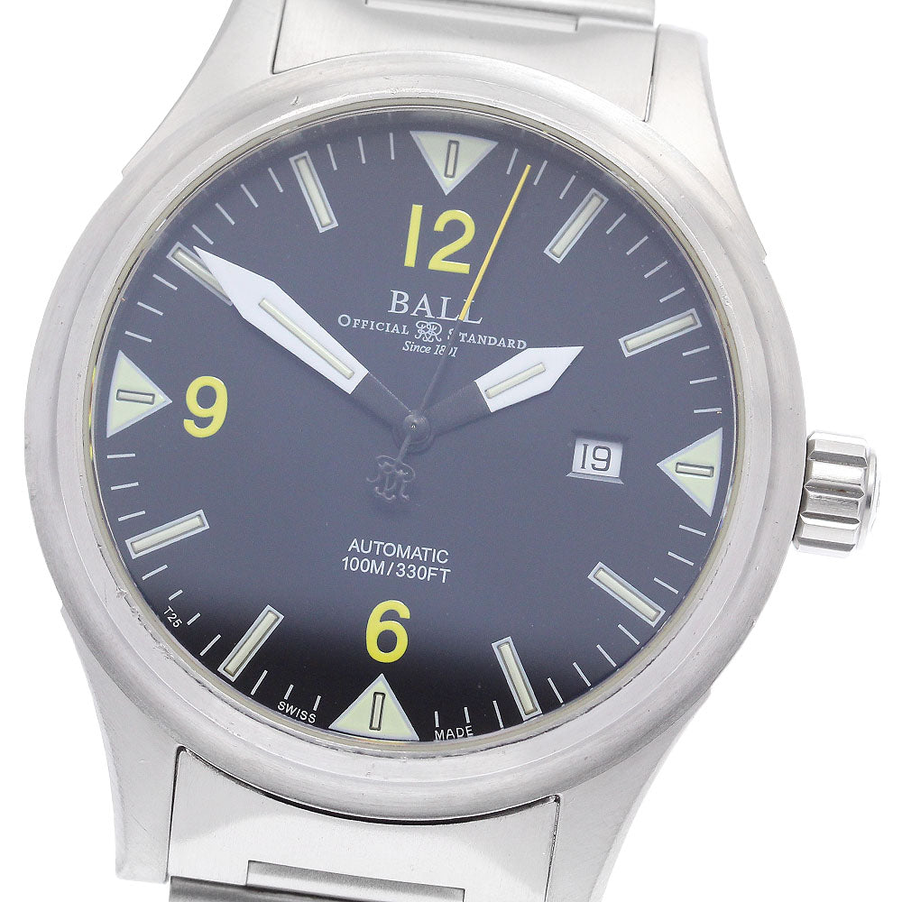 BALLWATCH NM2090C-SJ-BKYE Stokeman II Date Automatic Men's Watch