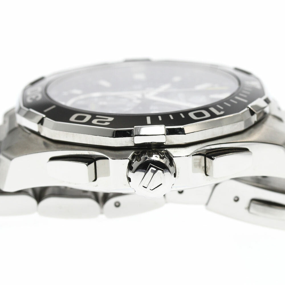 TAG Heuer CAY111A Aquaracer Date Chronograph Quartz Men's Watch Excellent Condition with Warranty.