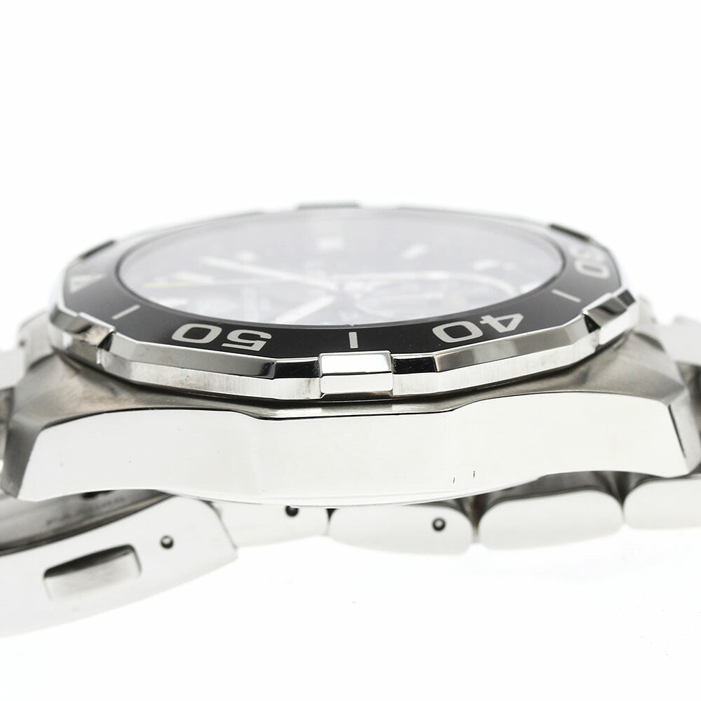 TAG Heuer CAY111A Aquaracer Date Chronograph Quartz Men's Watch Excellent Condition with Warranty.