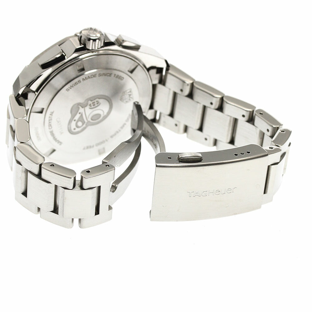 TAG Heuer CAY111A Aquaracer Date Chronograph Quartz Men's Watch Excellent Condition with Warranty.