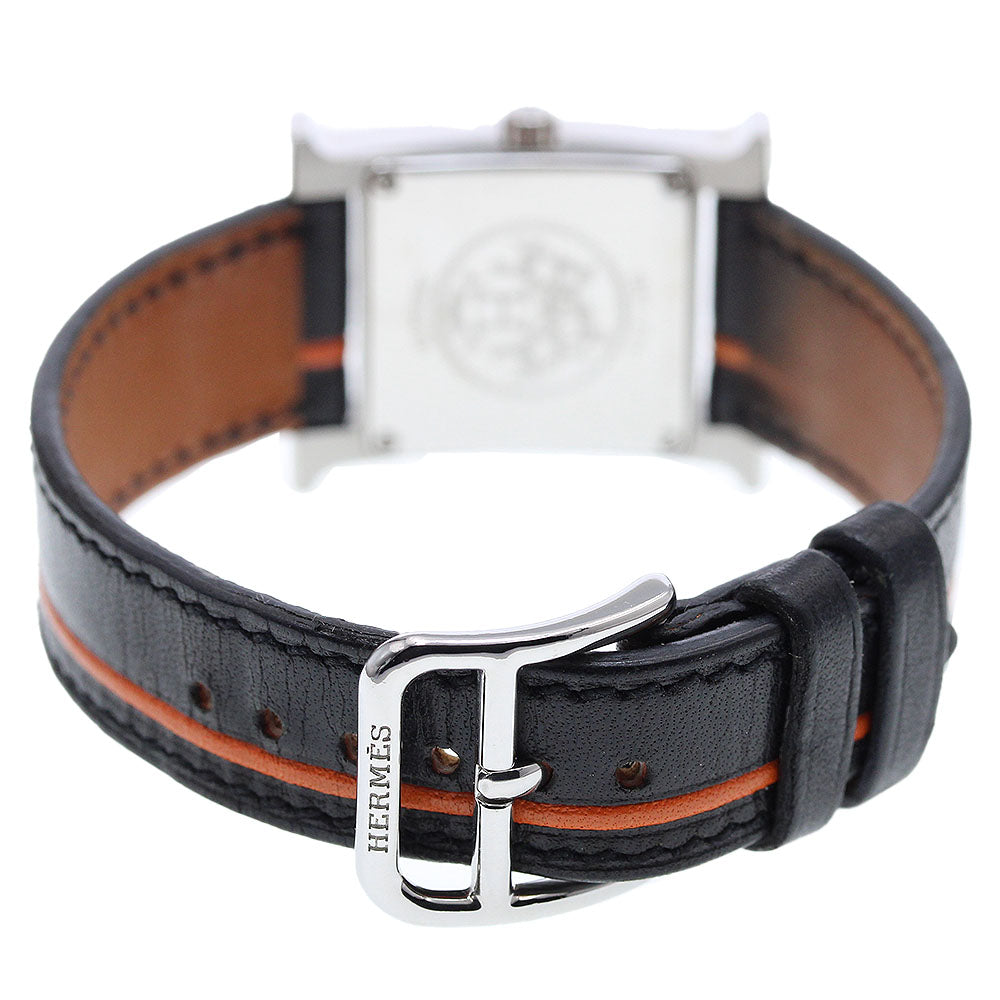 HERMES HH1.210 H-Watch Orange Line Quartz Ladies' Watch - Excellent Condition
