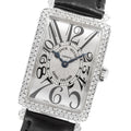 FRANCK MULLER 902QZD Long Island Diamond Bezel Quartz Ladies Watch Excellent Condition with Box and Warranty Card