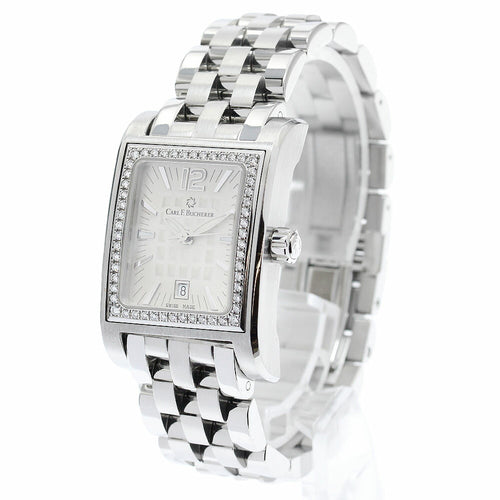 CARL F.BUCHERER 956.752 Anteced Diamond Bezel Quartz Ladies Watch - Excellent Condition