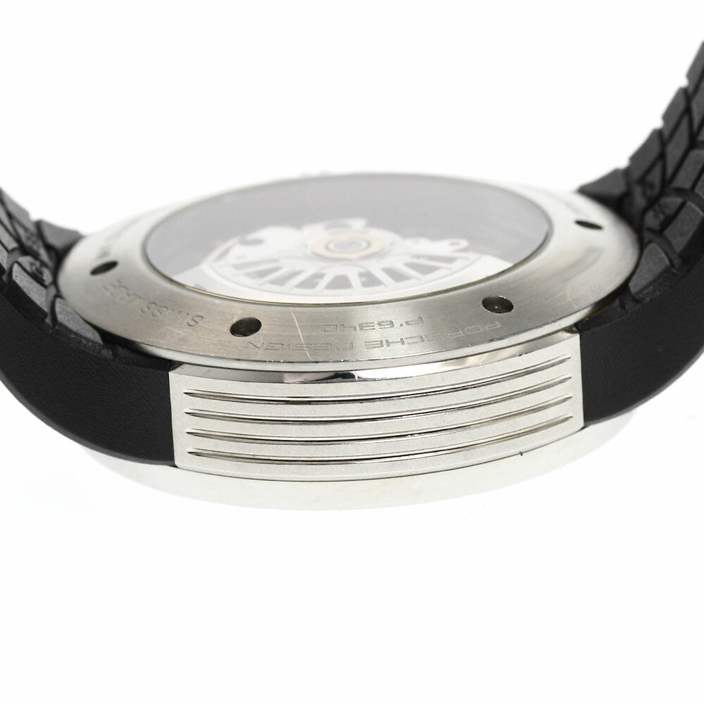 Porsche Design 6340.41.24.1169/P6340 Flat Six Chronograph Automatic Men's Watch (Good Condition)