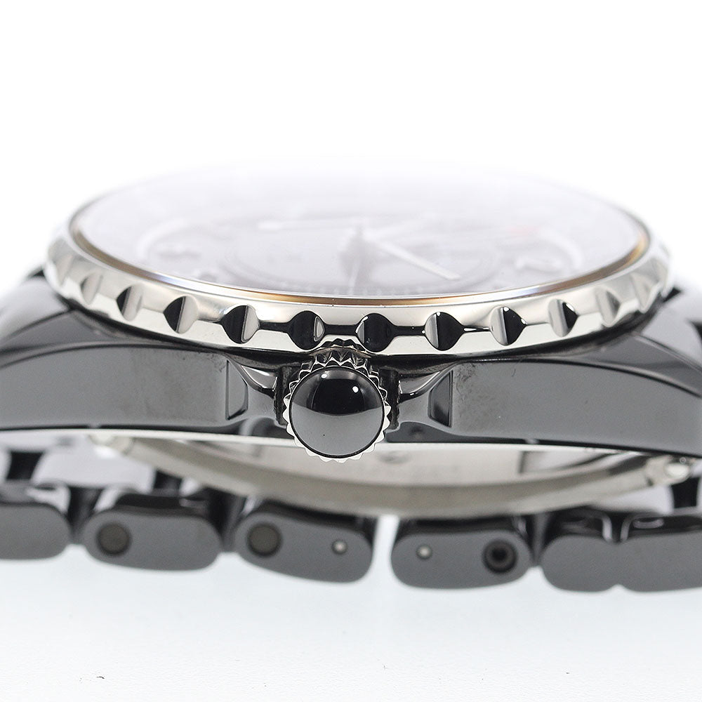 CHANEL H3102 J12 GMT Black Ceramic Automatic Men's Watch - Excellent Condition