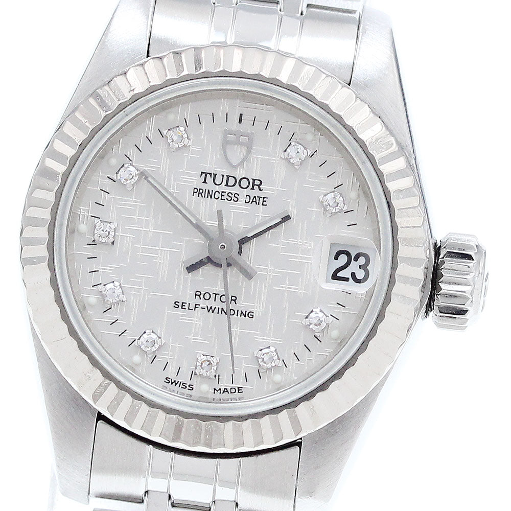 TUDOR 92514 Princess Date 10P Diamond Automatic Women's Watch