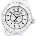 CHANEL H0970 J12 White Ceramic Automatic Men's Watch