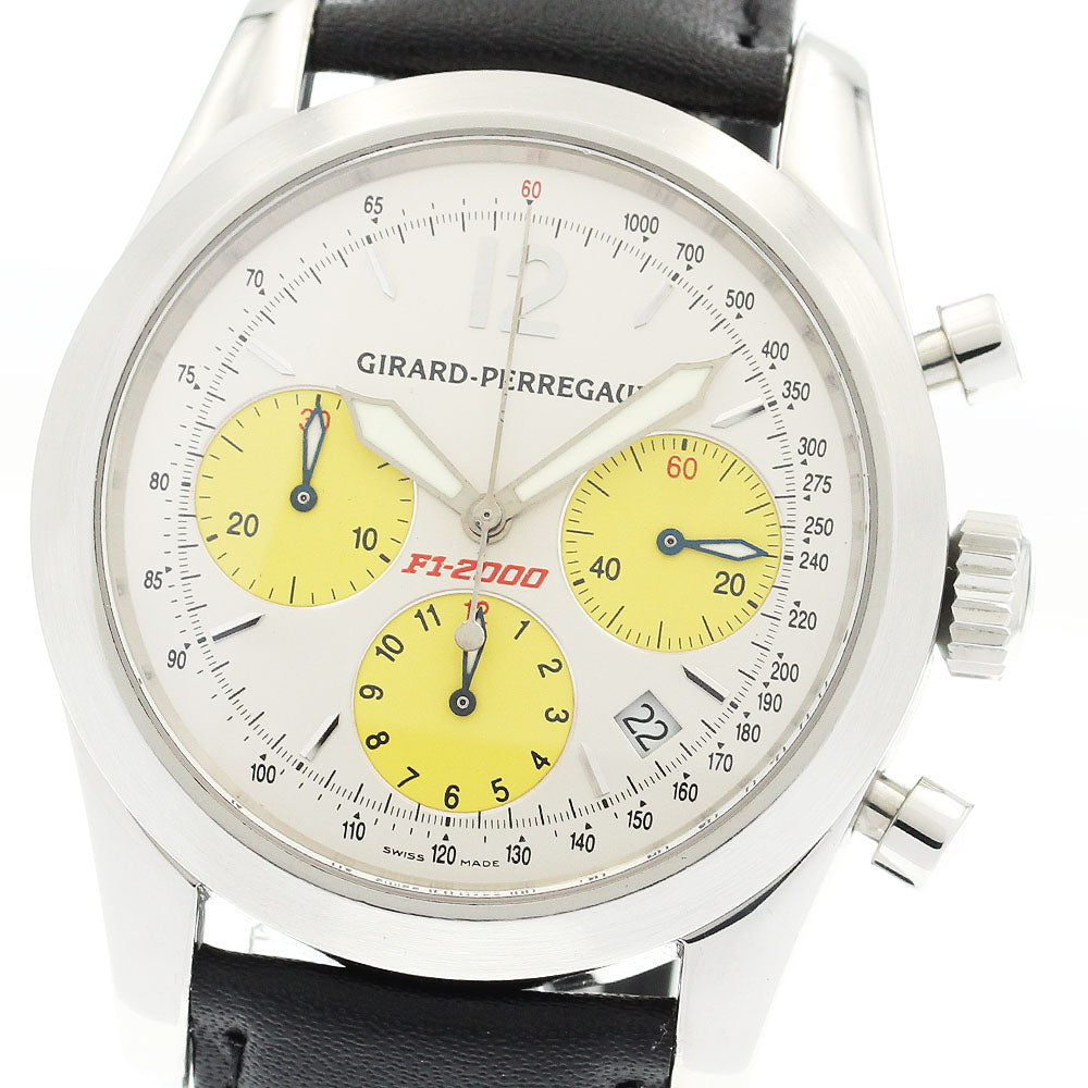 GIRARD PERREGAUX 4956 Chrono Sport 2000 Chronograph Automatic Men's Watch (Good Condition)