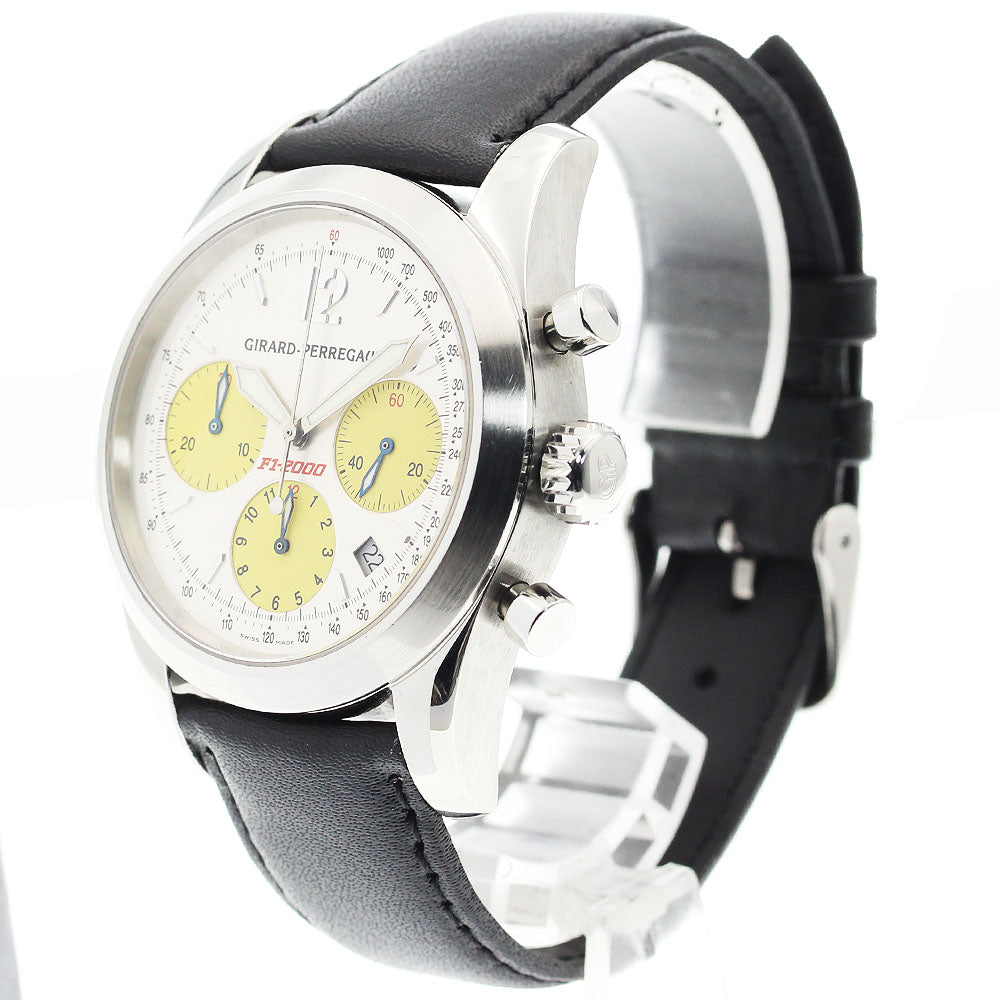 GIRARD PERREGAUX 4956 Chrono Sport 2000 Chronograph Automatic Men's Watch (Good Condition)
