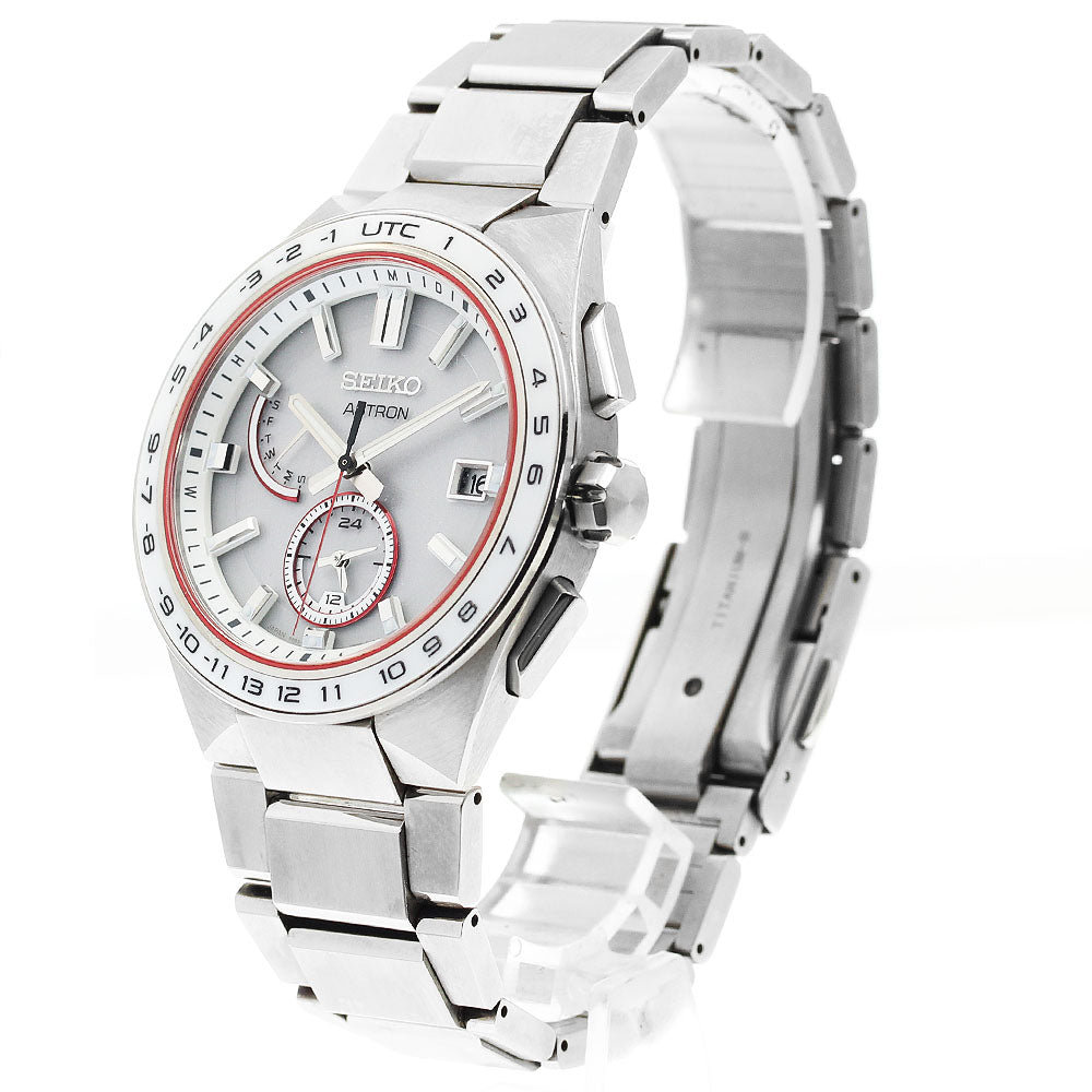 SEIKO SBXY059/8B63-0BG0 Astron Doctors Without Borders Collaboration Model Day-Date Solar Radio-Controlled Men's Watch - Excellent Condition Box and Warranty Included