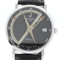 Juvenia J9692C Textant Compass Date Automatic Men's Watch