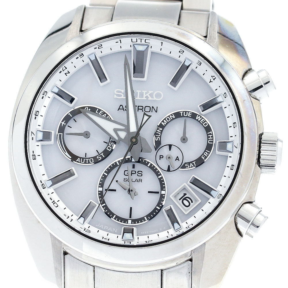 SEIKO SBXC047/5X53-0AJ0 Astron GPS Solar Radio-Controlled Men's Watch (Comes with Box and Warranty)