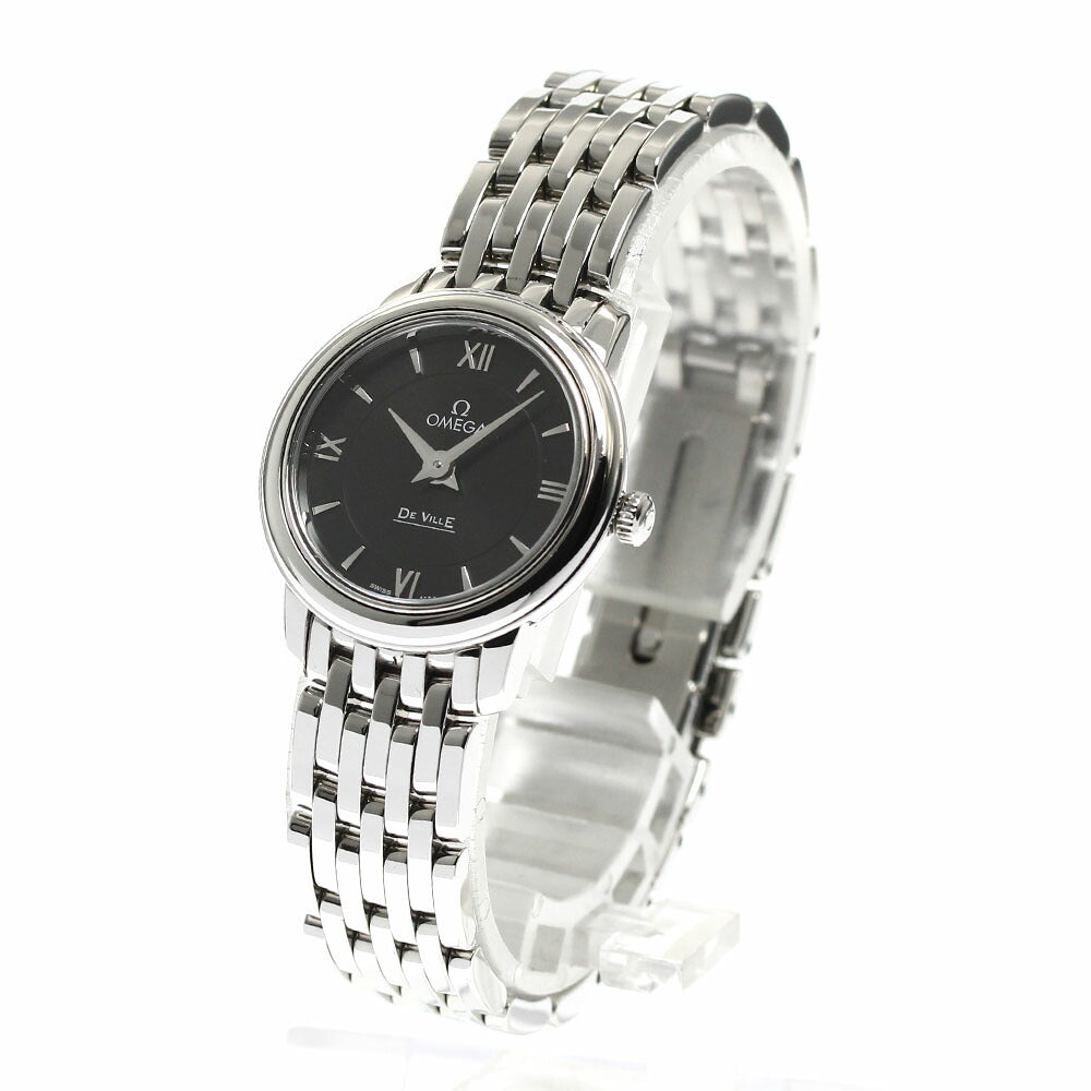 OMEGA 424.10.24.60.01.001 De Ville Prestige Quartz Ladies' Watch Excellent Condition with Warranty.