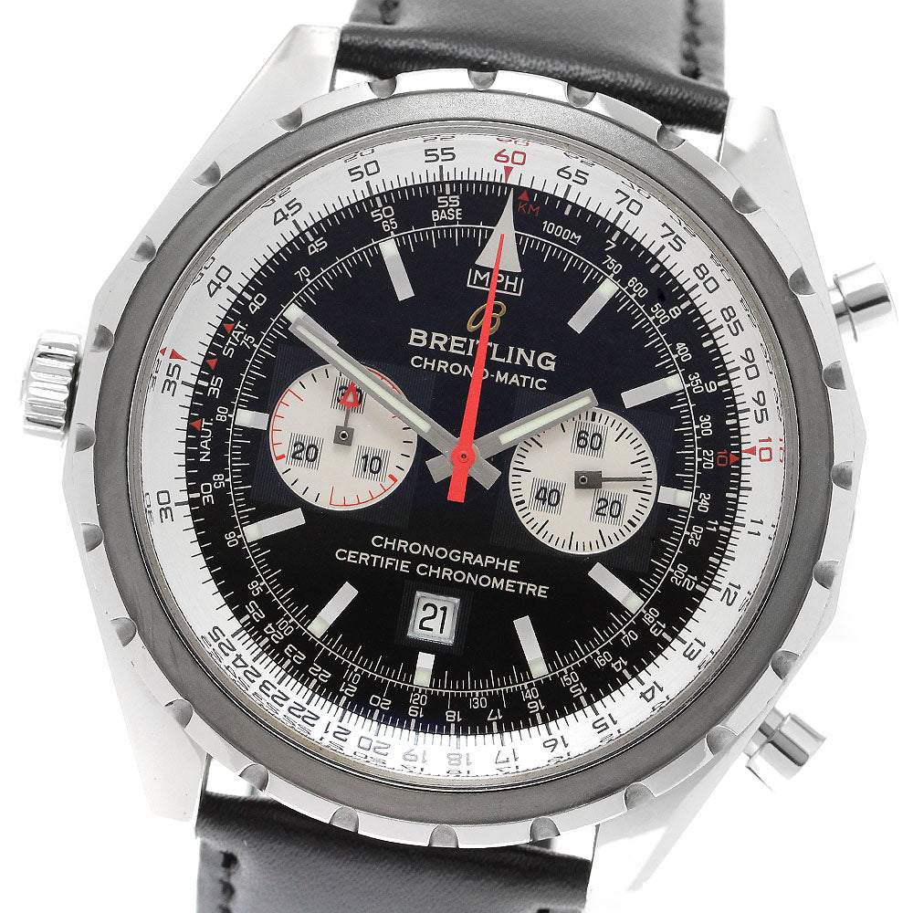 BREITLING A41360 Chronomatic Date Automatic Men's Watch with Warranty