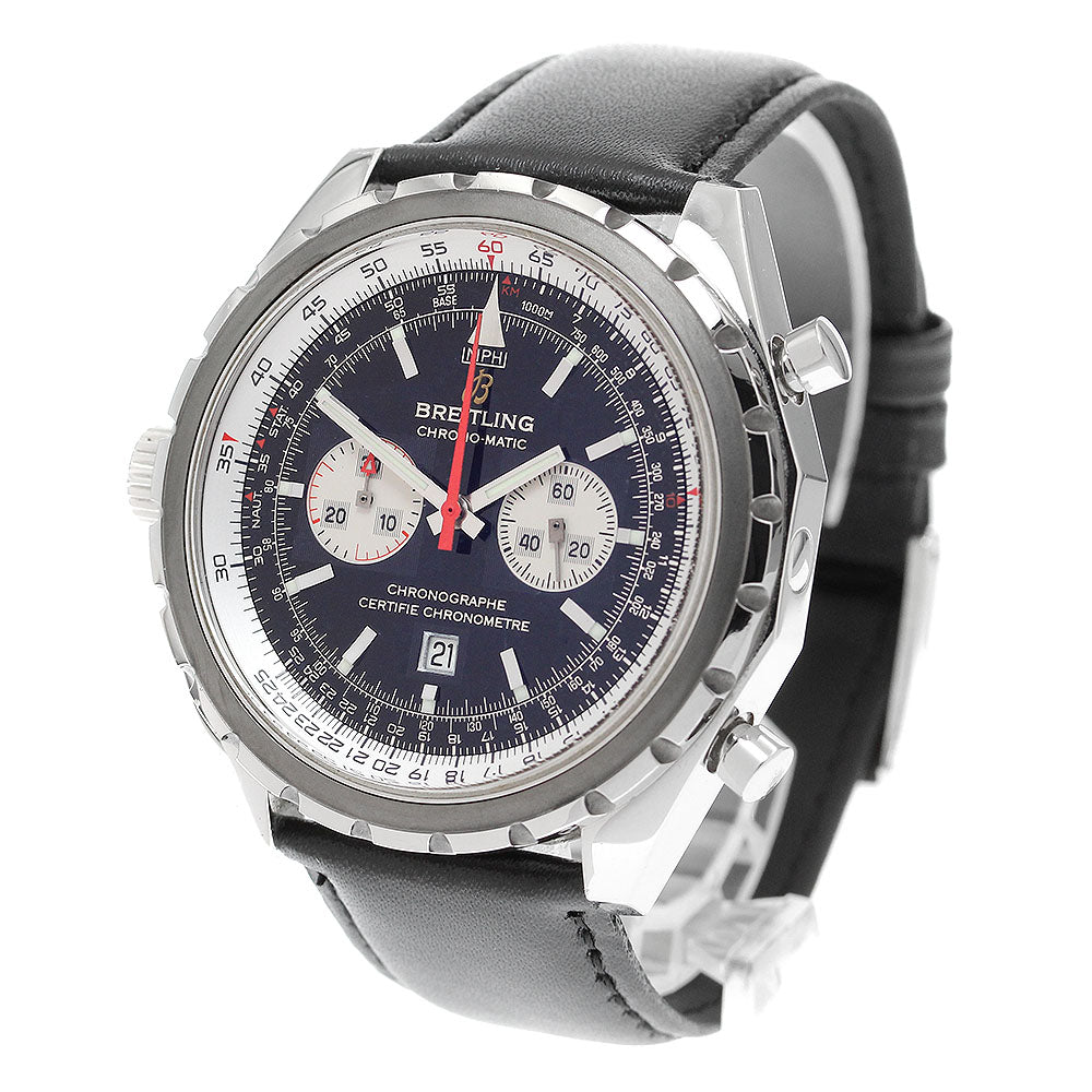 BREITLING A41360 Chronomatic Date Automatic Men's Watch with Warranty