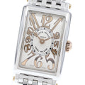 FRANCK MULLER 802QZRELSTG Long Island Petite Relief Quartz Women's Watch (Good Condition)