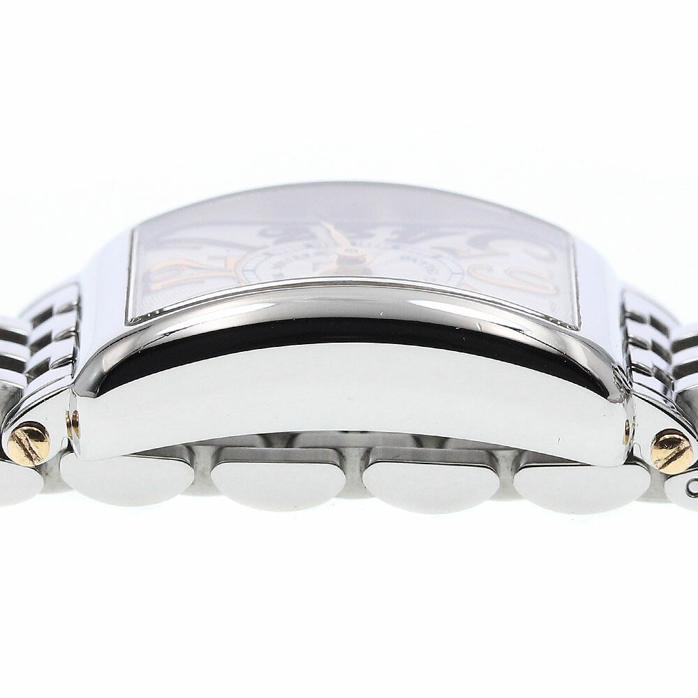 FRANCK MULLER 802QZRELSTG Long Island Petite Relief Quartz Women's Watch (Good Condition)