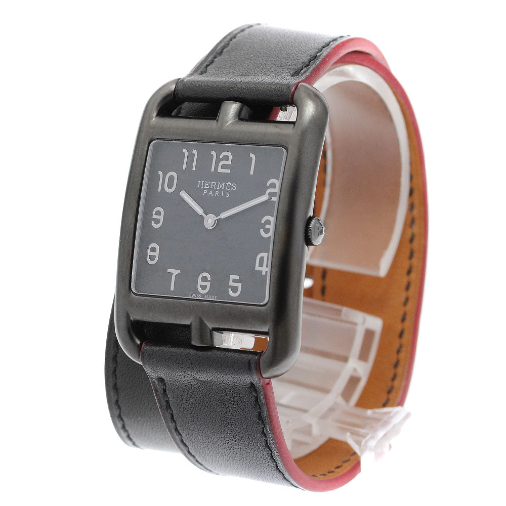 HERMES CC3.711 Cape Cod GM Shadow Quartz Boys' Watch - Excellent Condition