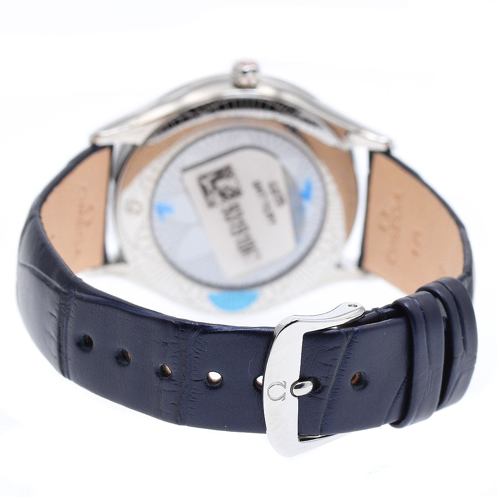 OMEGA 428.18.36.60.03.001 De Ville Tresor Diamond Bezel Quartz Ladies Watch Excellent Condition with Box and Warranty Card