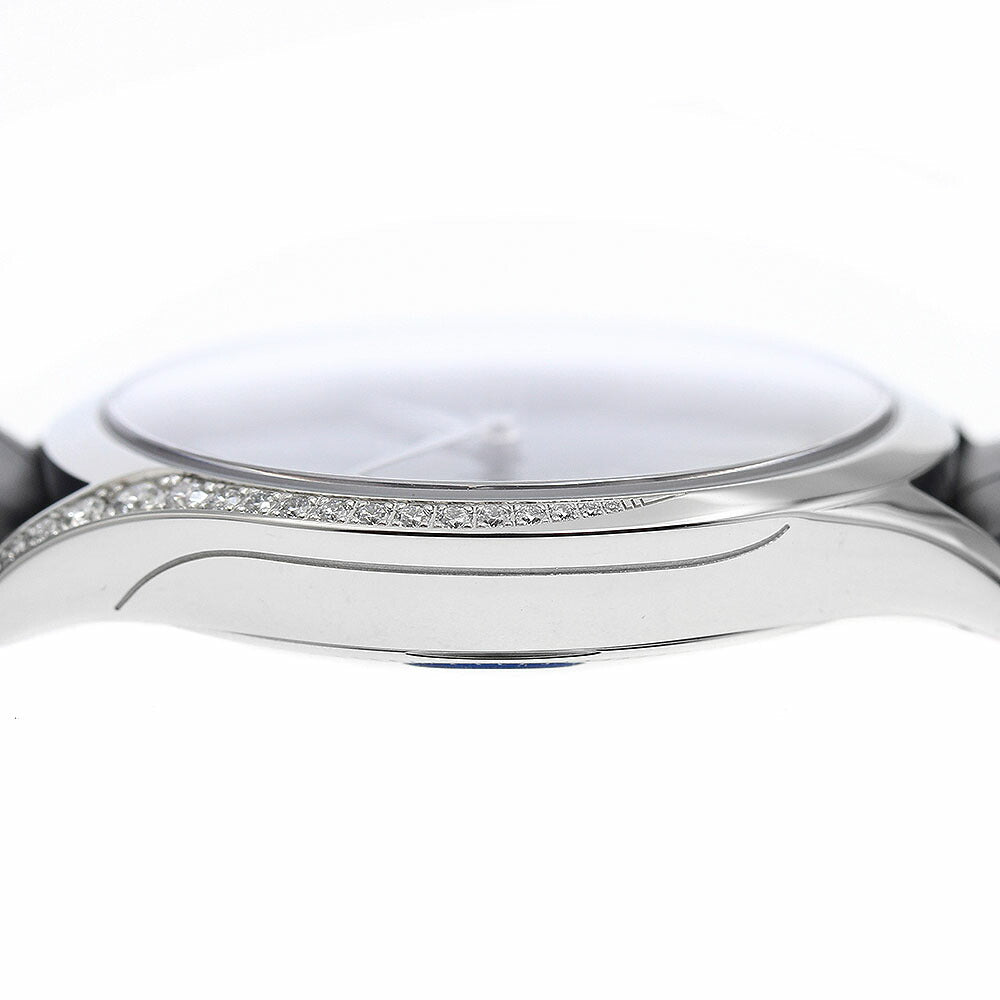 OMEGA 428.18.36.60.03.001 De Ville Tresor Diamond Bezel Quartz Ladies Watch Excellent Condition with Box and Warranty Card