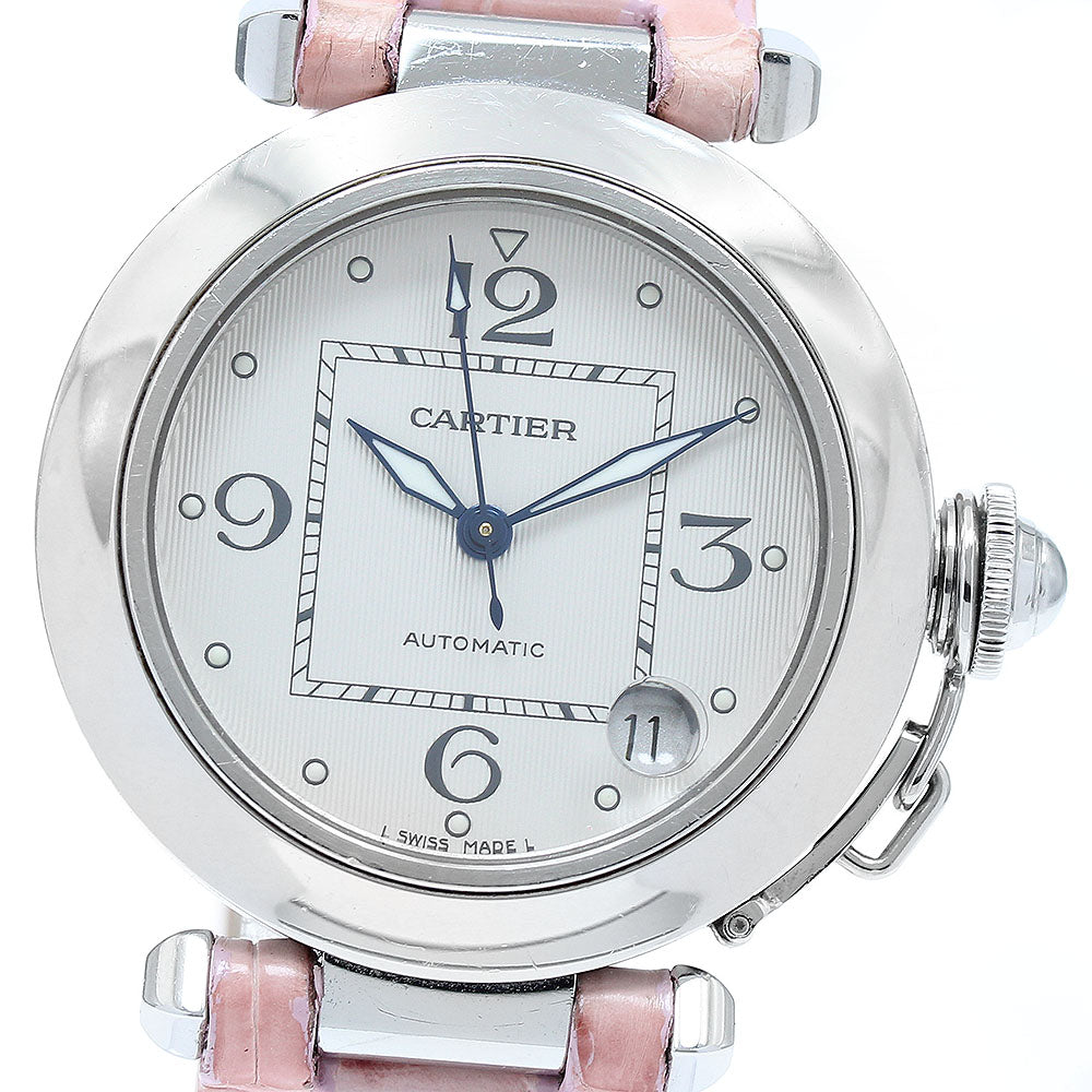 CARTIER W3106199 Pasha C Date Automatic Boys' Watch with Warranty