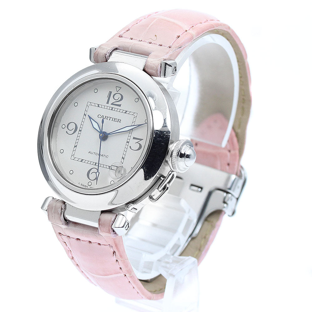 CARTIER W3106199 Pasha C Date Automatic Boys' Watch with Warranty