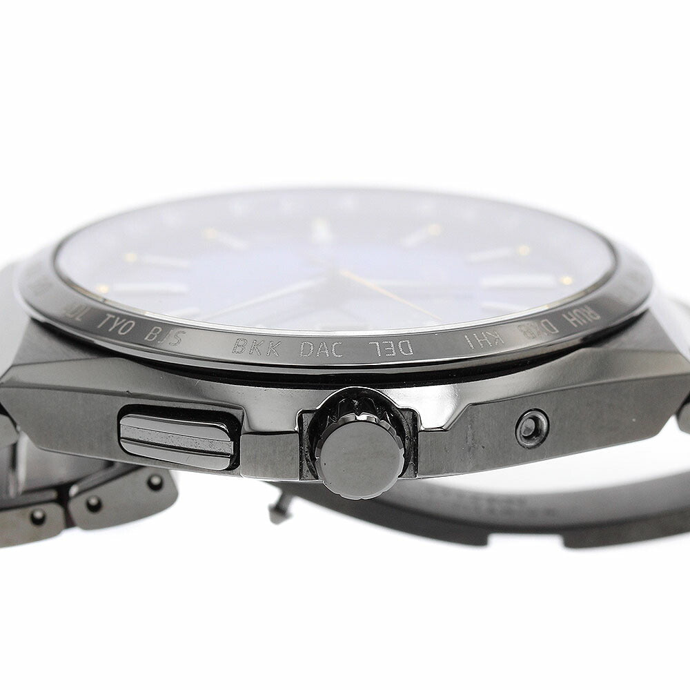 CITIZEN CB0219-50L/H145-S123704 Attesa Cosmic Blue Collection Titanium Technology 50th Anniversary Solar Radio Controlled Watch - Excellent Condition