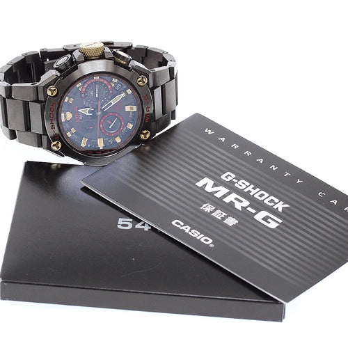CASIO MRG-G1000B-1A4JR G-SHOCK MR-G Red Armor Date Solar Radio Controlled Men's Watch with Warranty