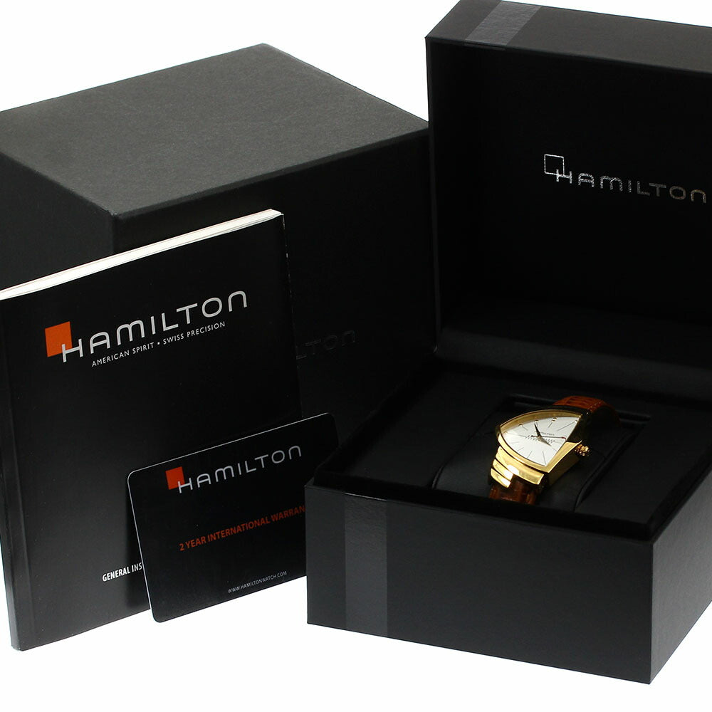 HAMILTON H243010 Ventura Quartz Men's Watch (with box and warranty)
