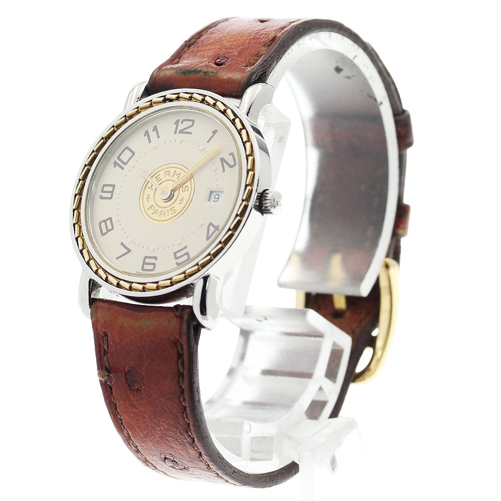 HERMES Sellier Date Quartz Women's Watch