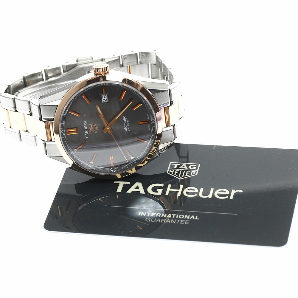 TAG Heuer WV215F.BD0735 Carrera Caliber 5 Date Automatic Men's Watch with Warranty