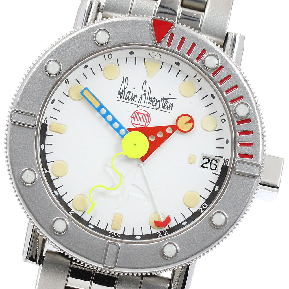 Alain Silberstein Marine G GMT Automatic Watch (Boys' Size) with Box