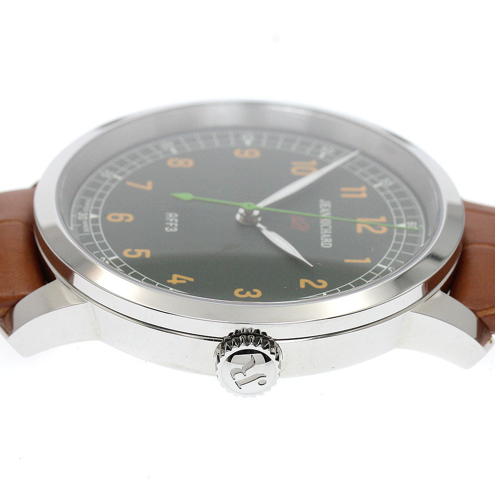 JEANRICHARD 60300-11-A11-AAP 1681 Ronde AFF3 Automatic Men's Watch Excellent Condition