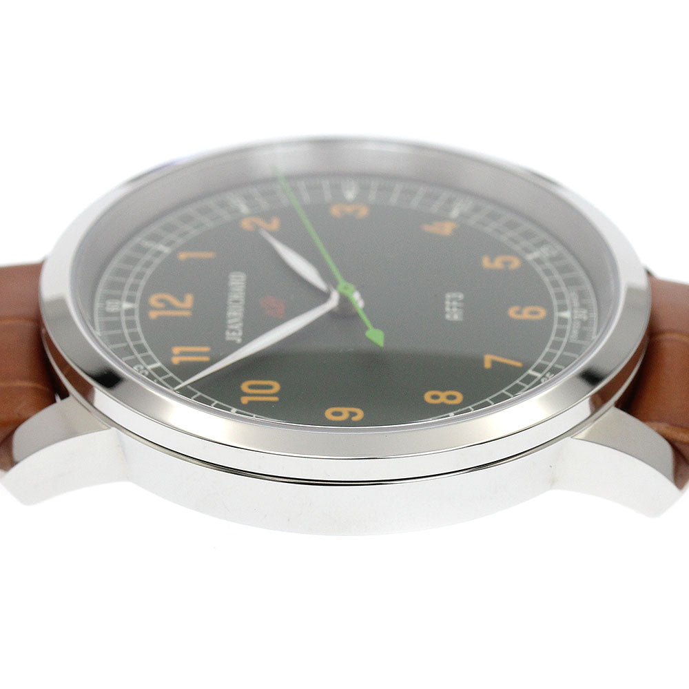 JEANRICHARD 60300-11-A11-AAP 1681 Ronde AFF3 Automatic Men's Watch Excellent Condition