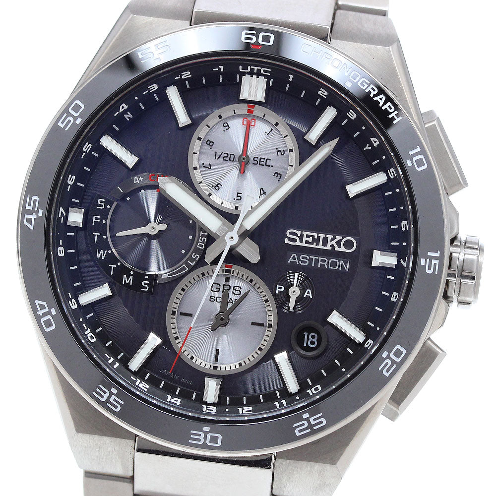 SEIKO SBXC151/5X83-0AA0-1 Astron Nextar GPS Solar Radio Controlled Men's Watch Excellent Condition with Box and Warranty.