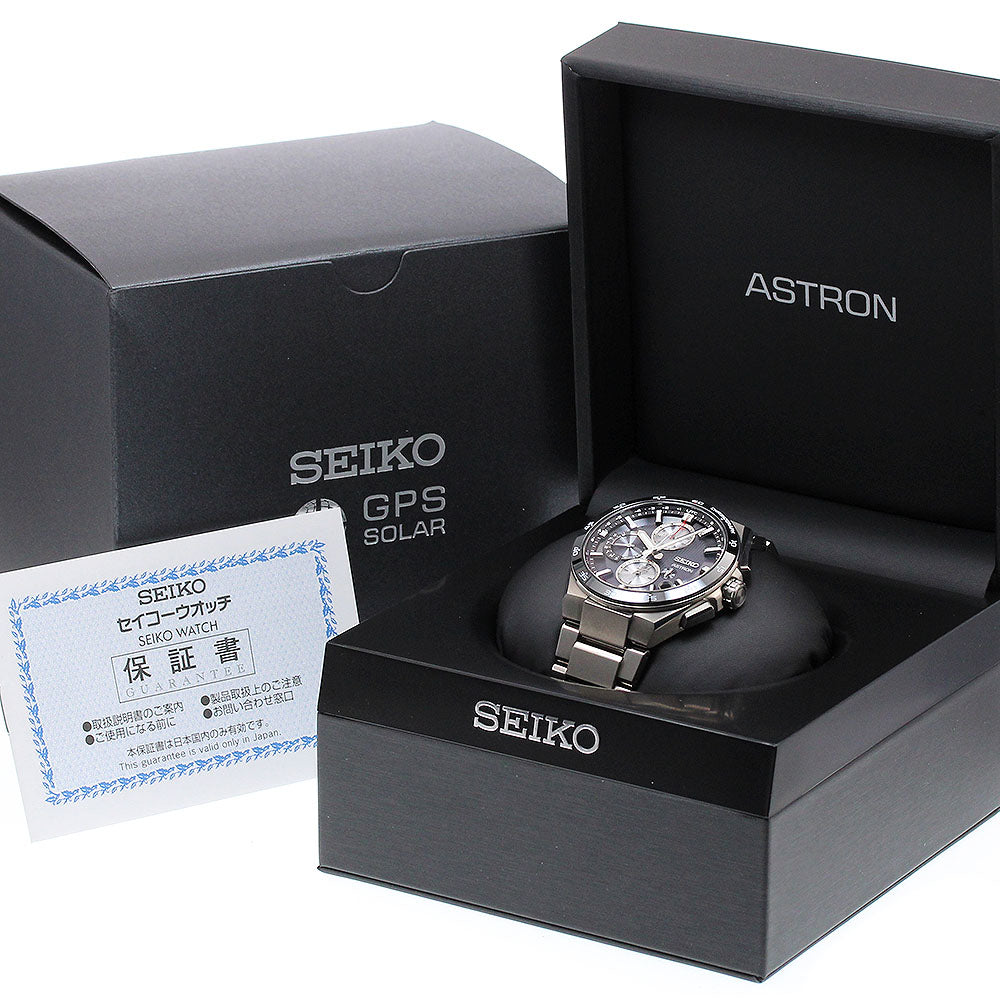 SEIKO SBXC151/5X83-0AA0-1 Astron Nextar GPS Solar Radio Controlled Men's Watch Excellent Condition with Box and Warranty.