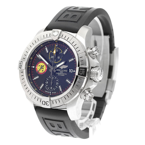BREITLING A13317 Avenger Swiss Air Force Team Chronograph Automatic Men's Watch (Good Condition)