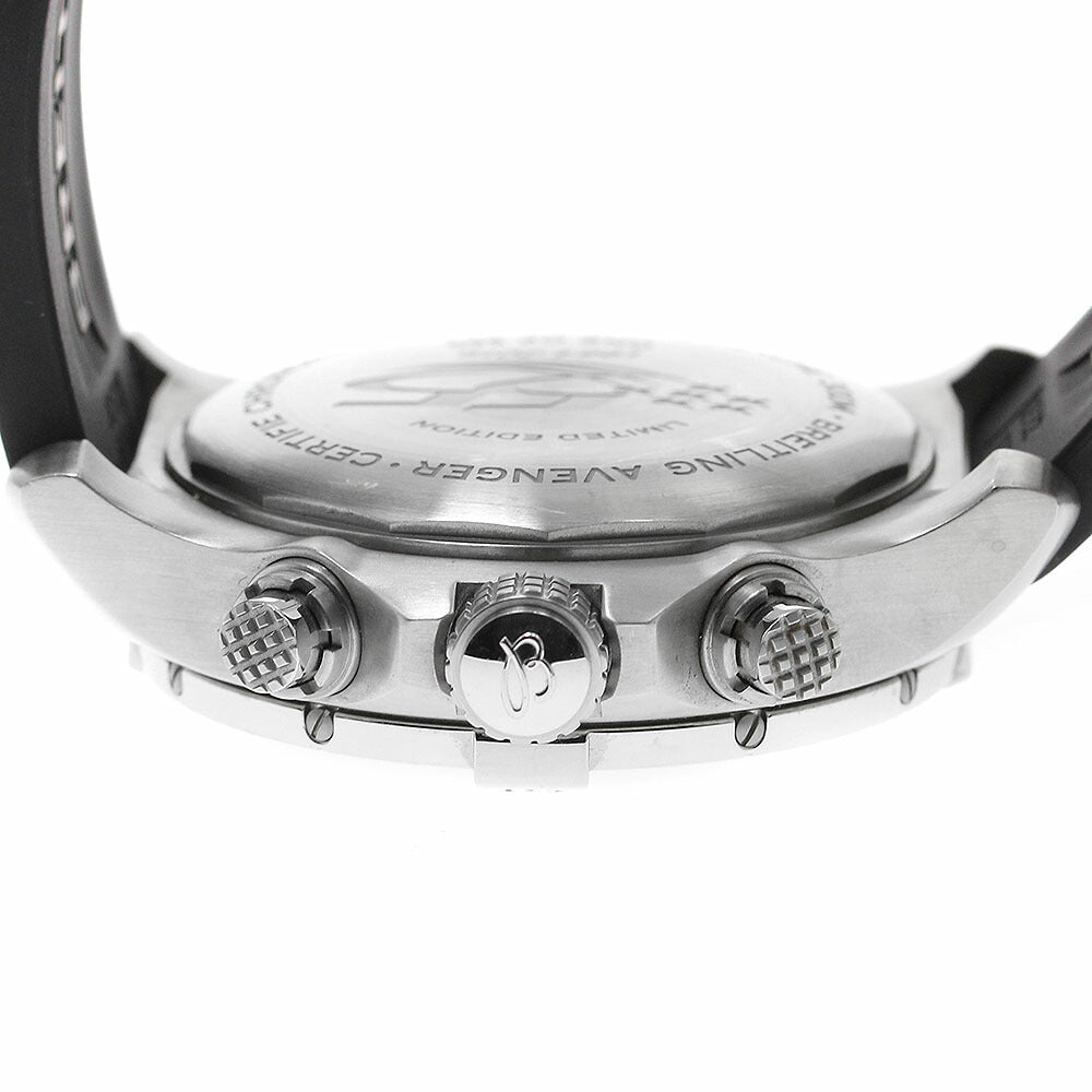 BREITLING A13317 Avenger Swiss Air Force Team Chronograph Automatic Men's Watch (Good Condition)