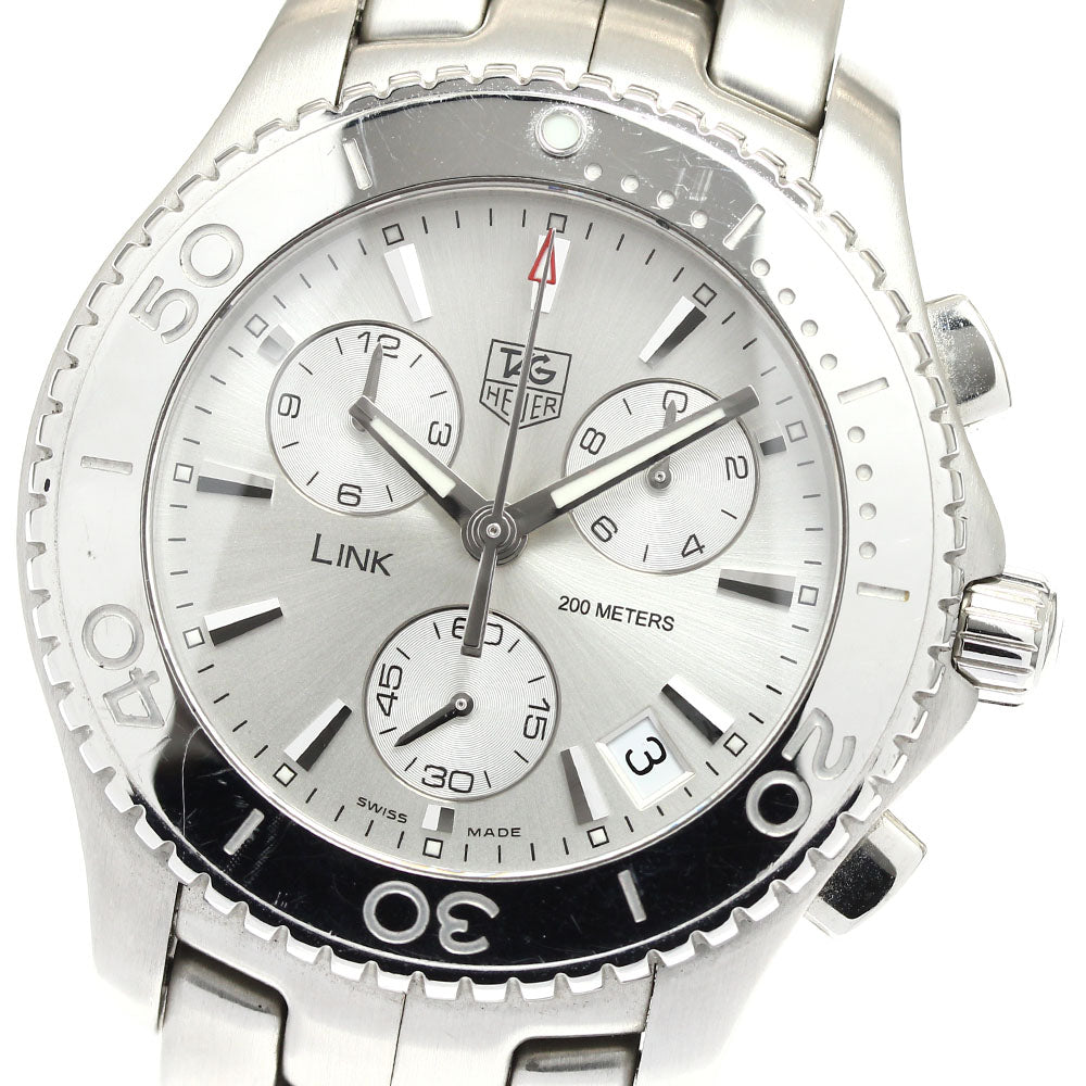 TAG Heuer CJ1111 Link Chronograph Quartz Men's Watch with Warranty
