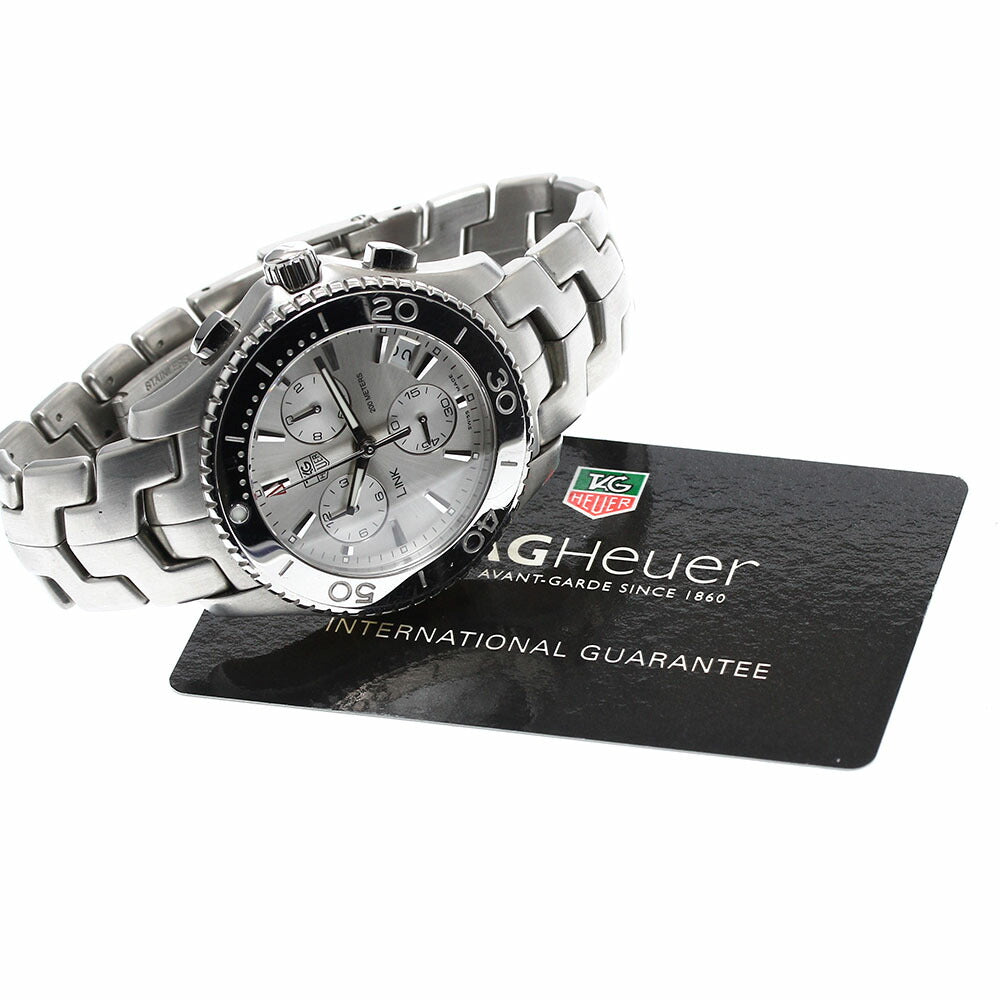 TAG Heuer CJ1111 Link Chronograph Quartz Men's Watch with Warranty