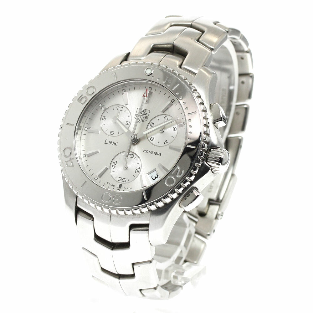 TAG Heuer CJ1111 Link Chronograph Quartz Men's Watch with Warranty