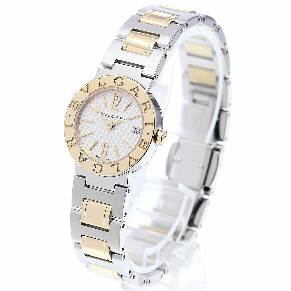 BVLGARI BB23SG Bulgari Date Quartz Ladies Watch Good Condition