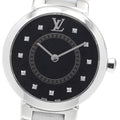 LOUIS VUITTON QA143 Tambour Slim PM 11-Diamond Quartz Women's Watch
