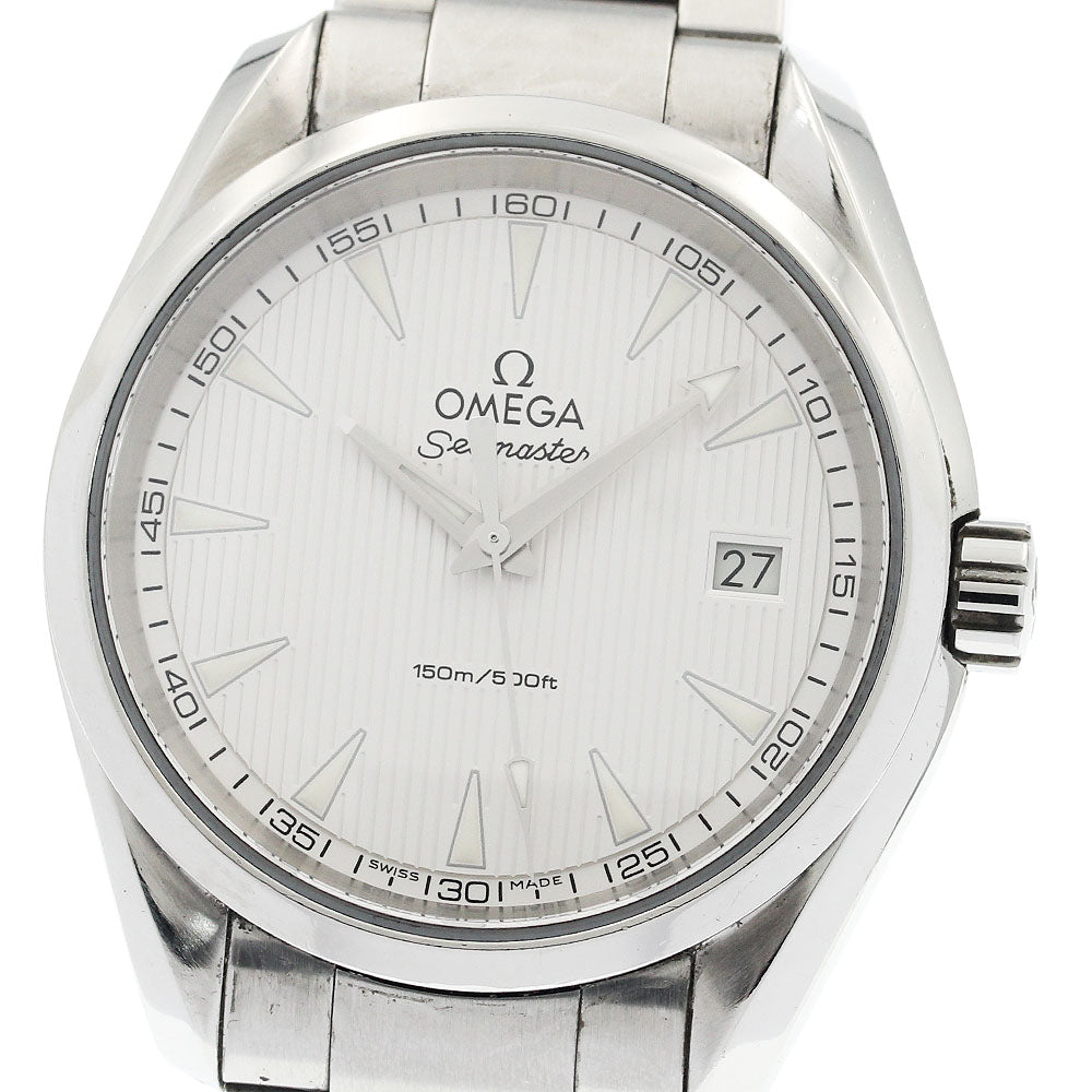 OMEGA 231.10.39.60.02.001 Seamaster Aqua Terra Date Quartz Men's Watch with Warranty Card