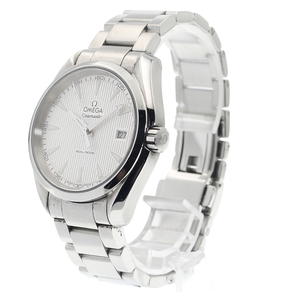 OMEGA 231.10.39.60.02.001 Seamaster Aqua Terra Date Quartz Men's Watch with Warranty Card