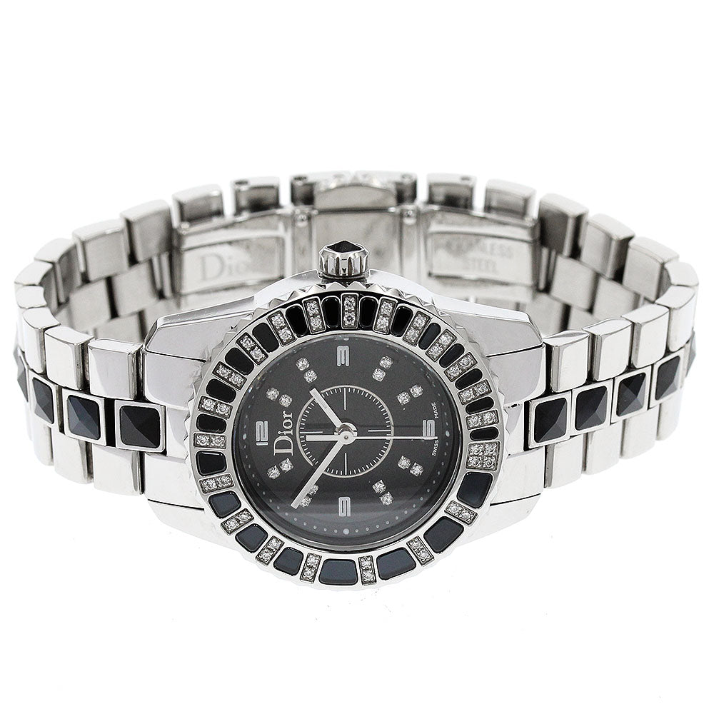 Dior CD112116 Crystal Diamond Bezel Quartz Women's Watch