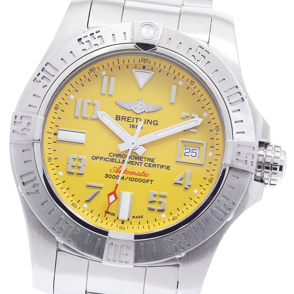 BREITLING A17331 Avenger II Seawolf Date Automatic Men's Watch with Warranty