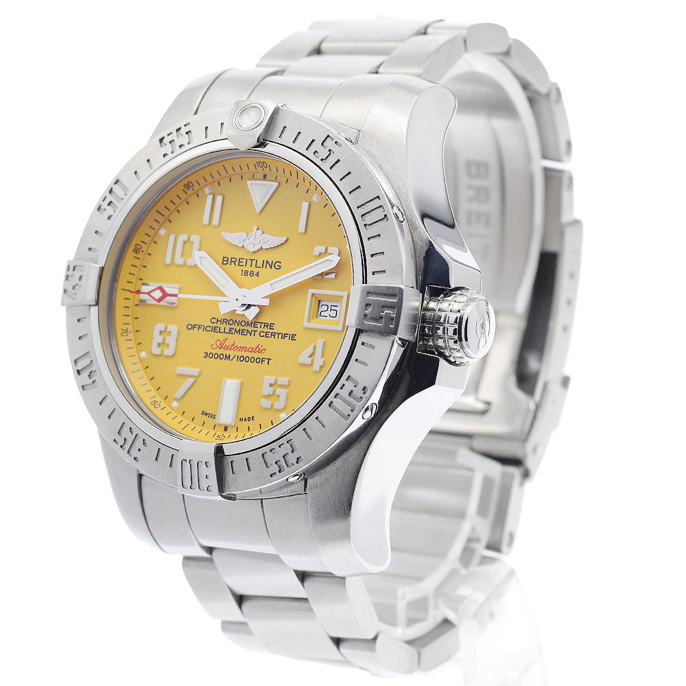 BREITLING A17331 Avenger II Seawolf Date Automatic Men's Watch with Warranty